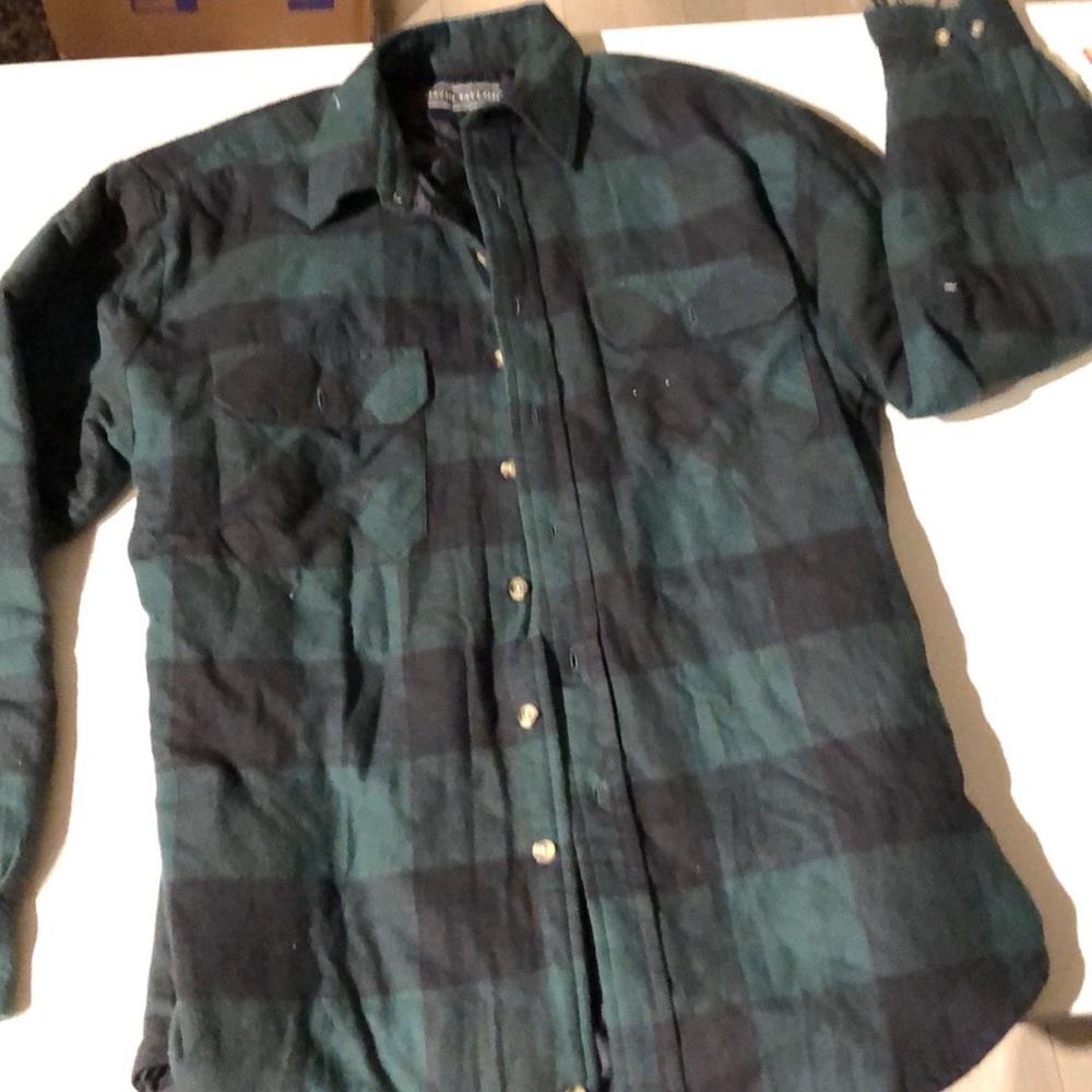 David Taylor medium flannel green